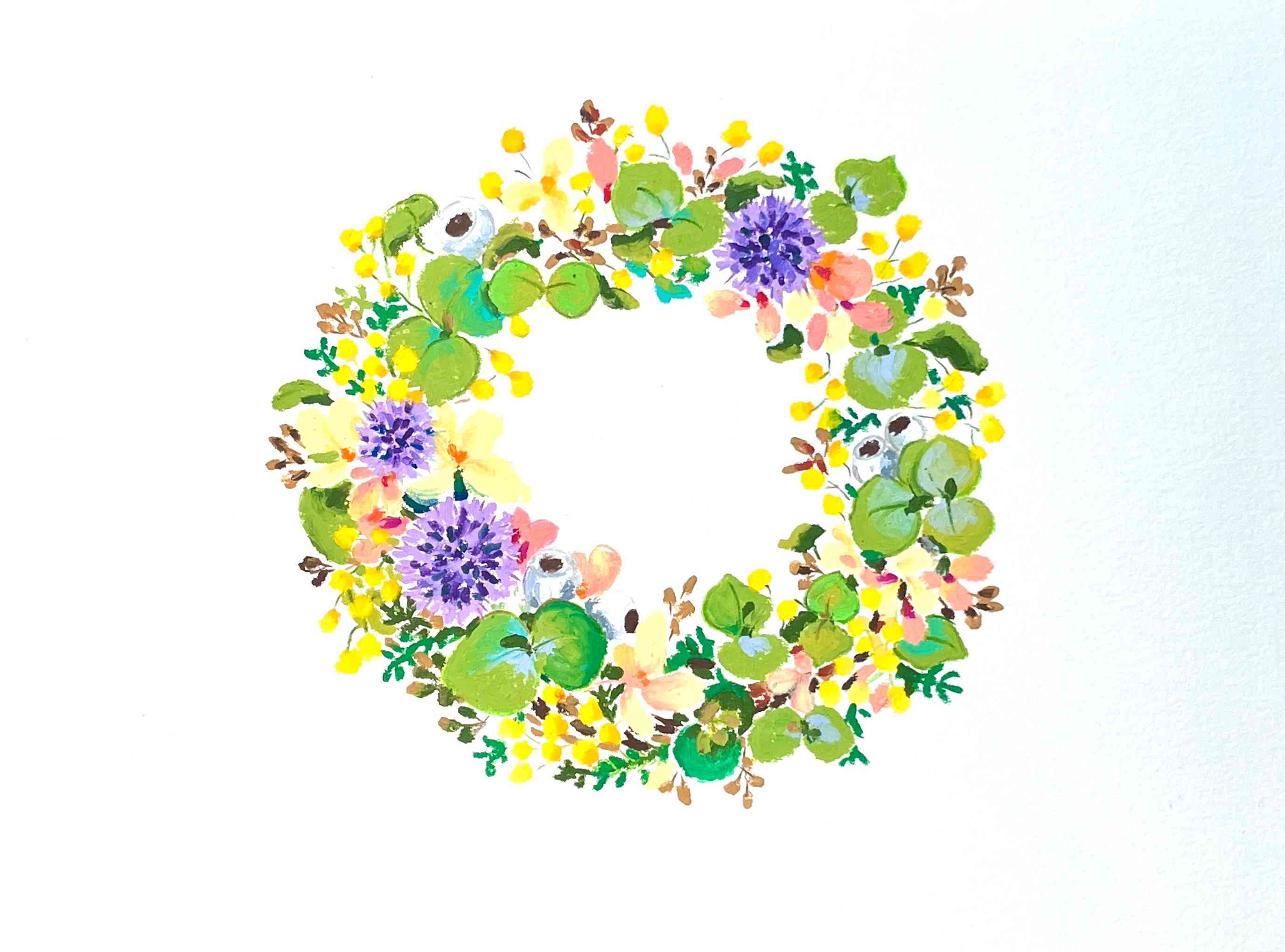 大人的畫畫課－秋日花禮